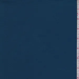 1 1/4 YD PC-Peacock Blue Stretch Poplin Fabric