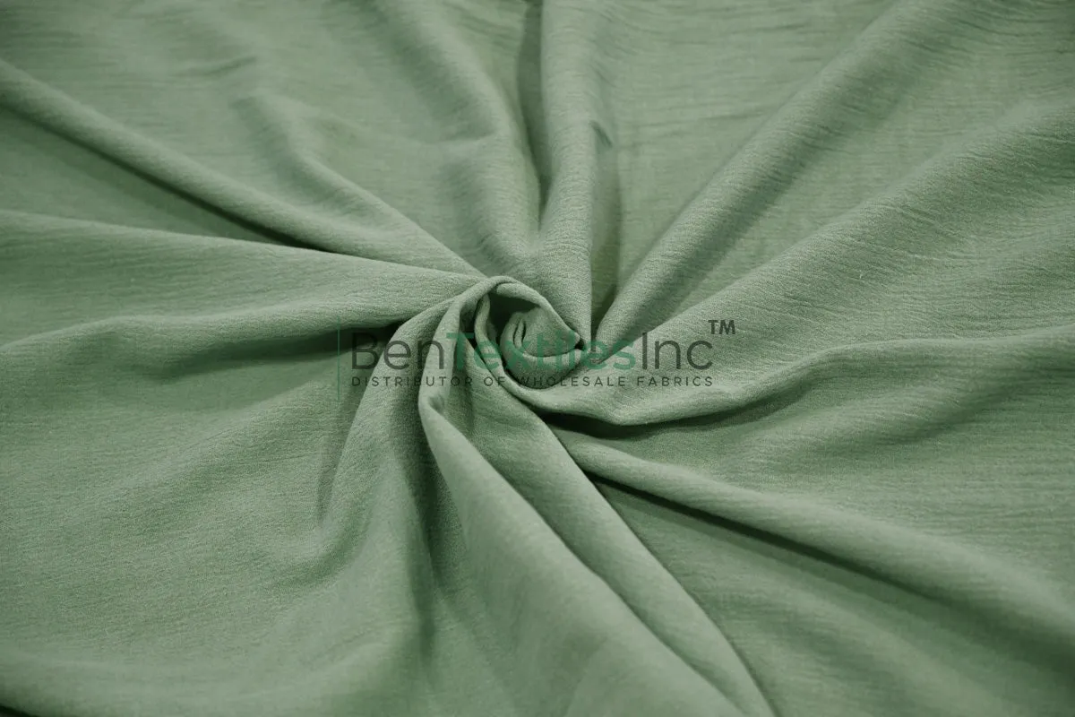 100% Cotton Gauze Fabric | Lightweight Muslin Fabric | 48" Wide