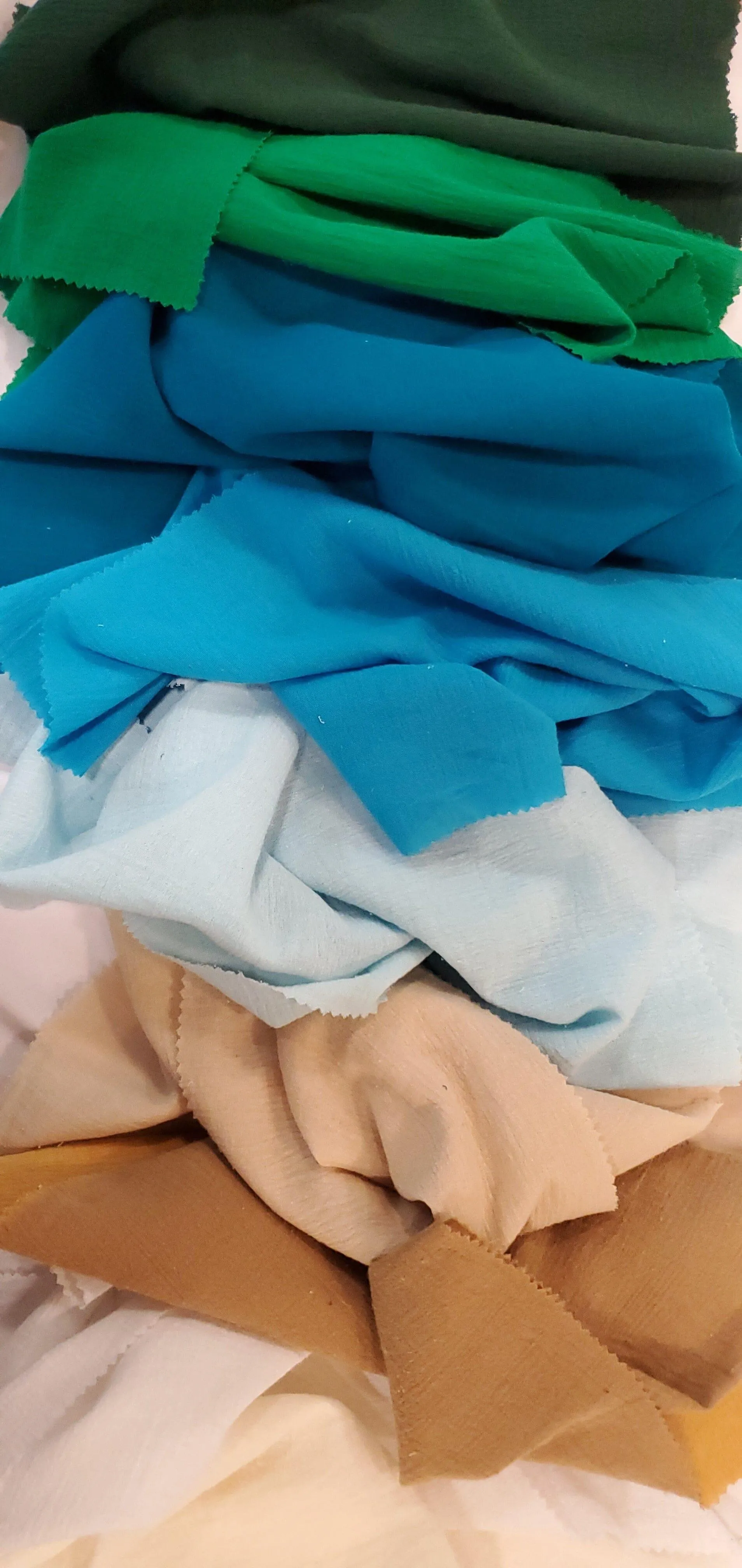 100% Cotton Gauze Fabric | Lightweight Muslin Fabric | 48" Wide