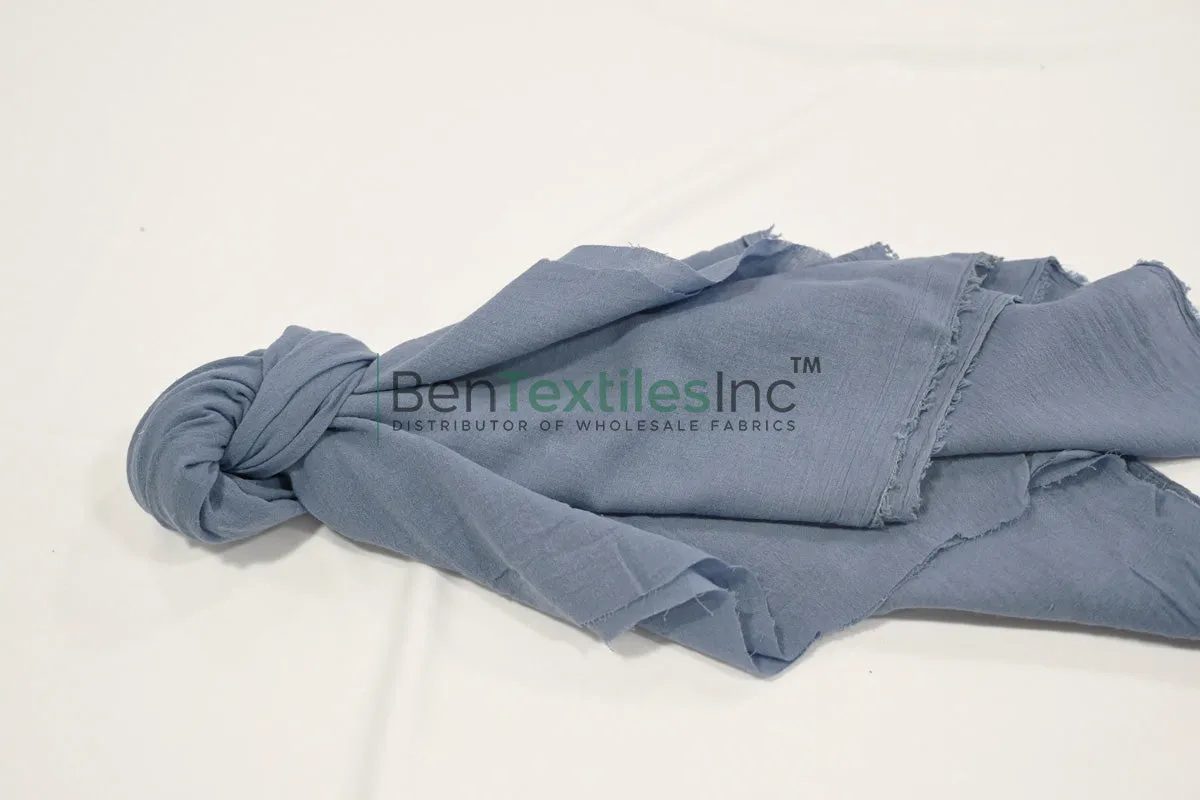 100% Cotton Gauze Fabric | Lightweight Muslin Fabric | 48" Wide