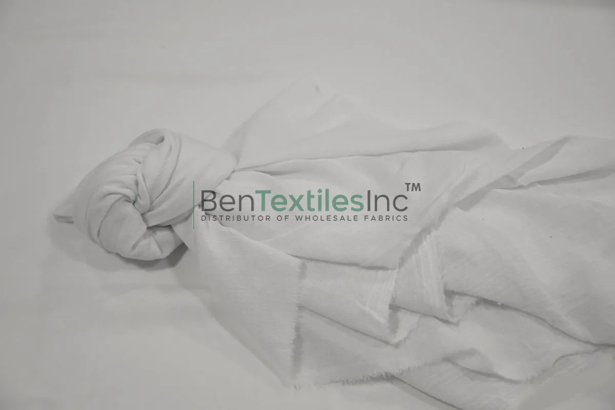 100% Cotton Gauze Fabric | Lightweight Muslin Fabric | 48" Wide