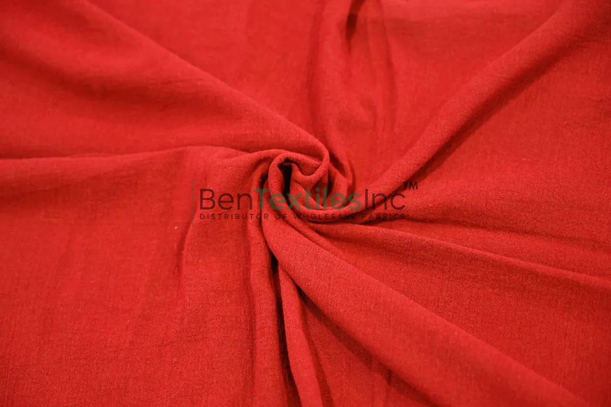 100% Cotton Gauze Fabric | Lightweight Muslin Fabric | 48" Wide