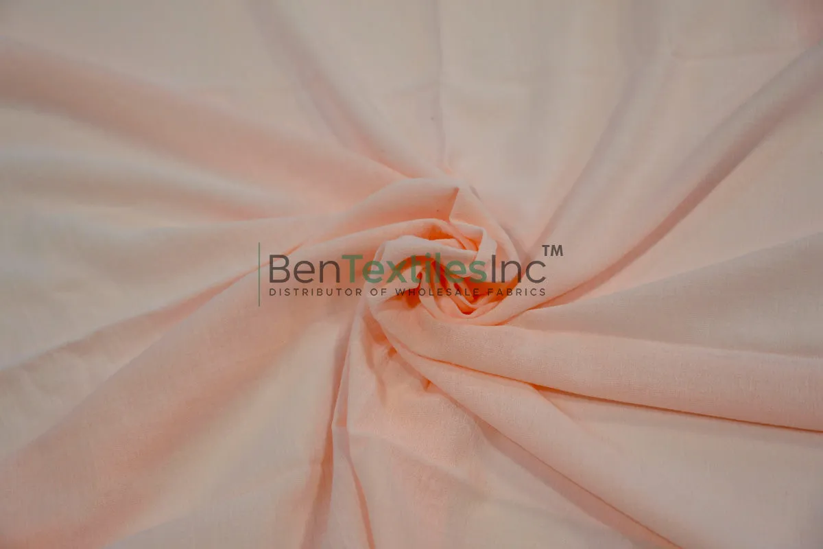 100% Cotton Gauze Fabric | Lightweight Muslin Fabric | 48" Wide