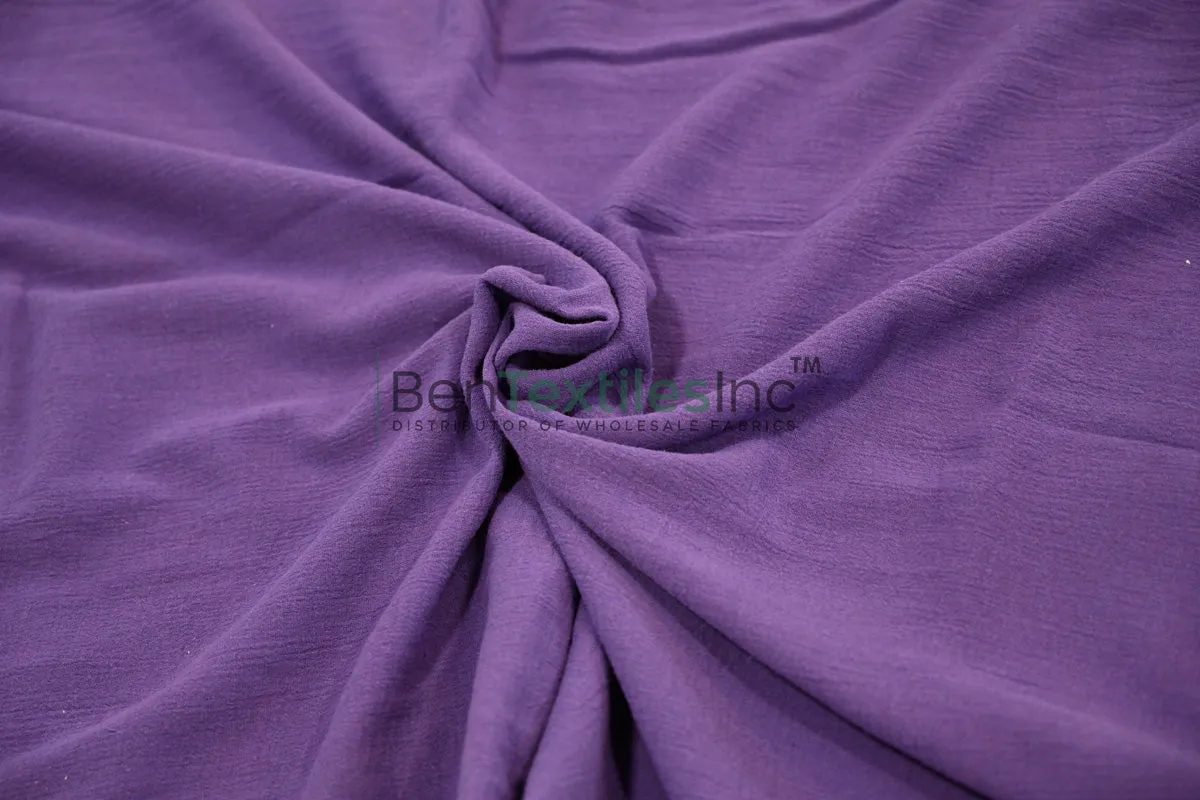 100% Cotton Gauze Fabric | Lightweight Muslin Fabric | 48" Wide