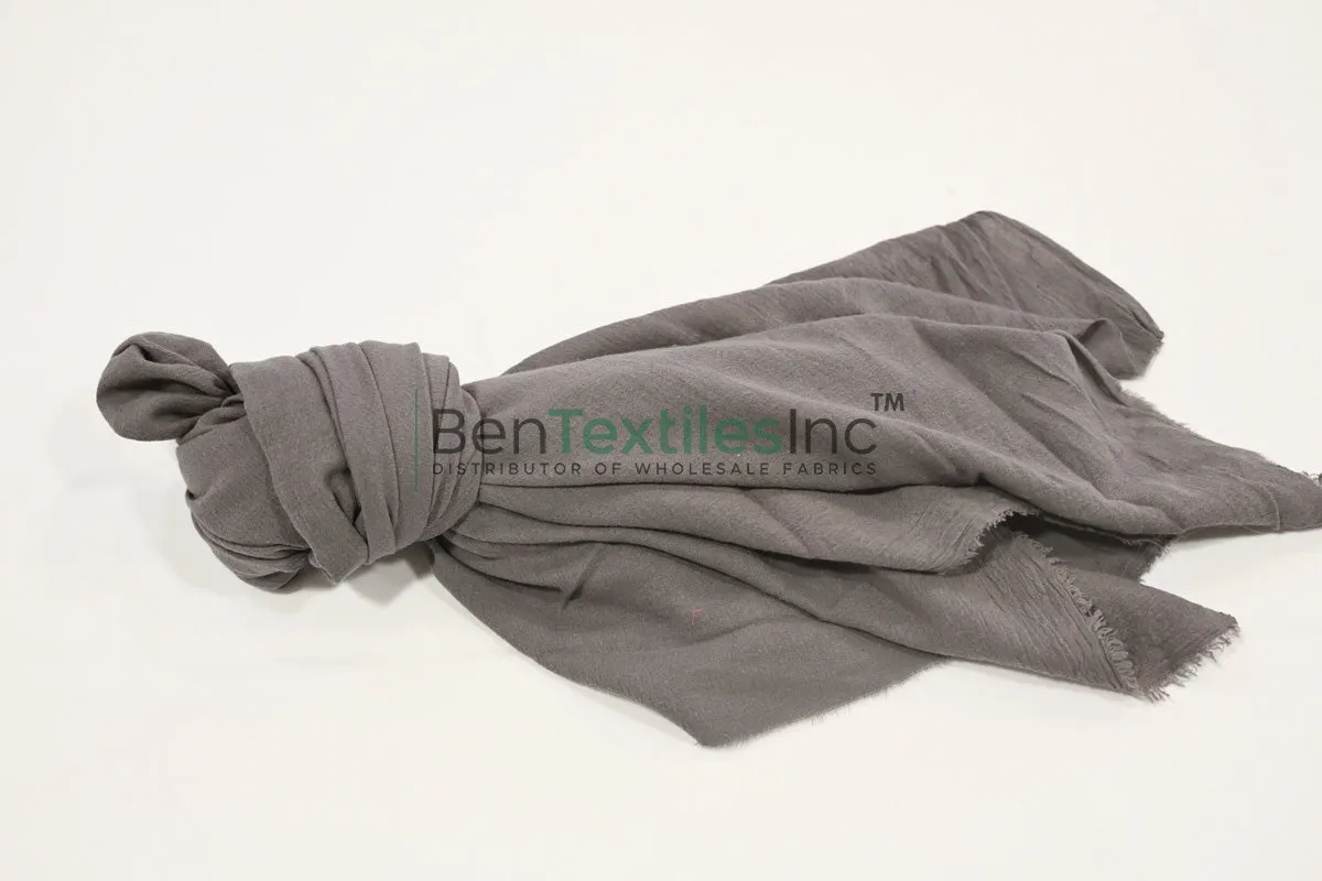100% Cotton Gauze Fabric | Lightweight Muslin Fabric | 48" Wide