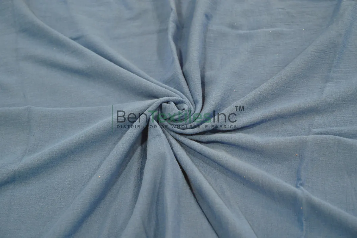 100% Cotton Gauze Fabric | Lightweight Muslin Fabric | 48" Wide