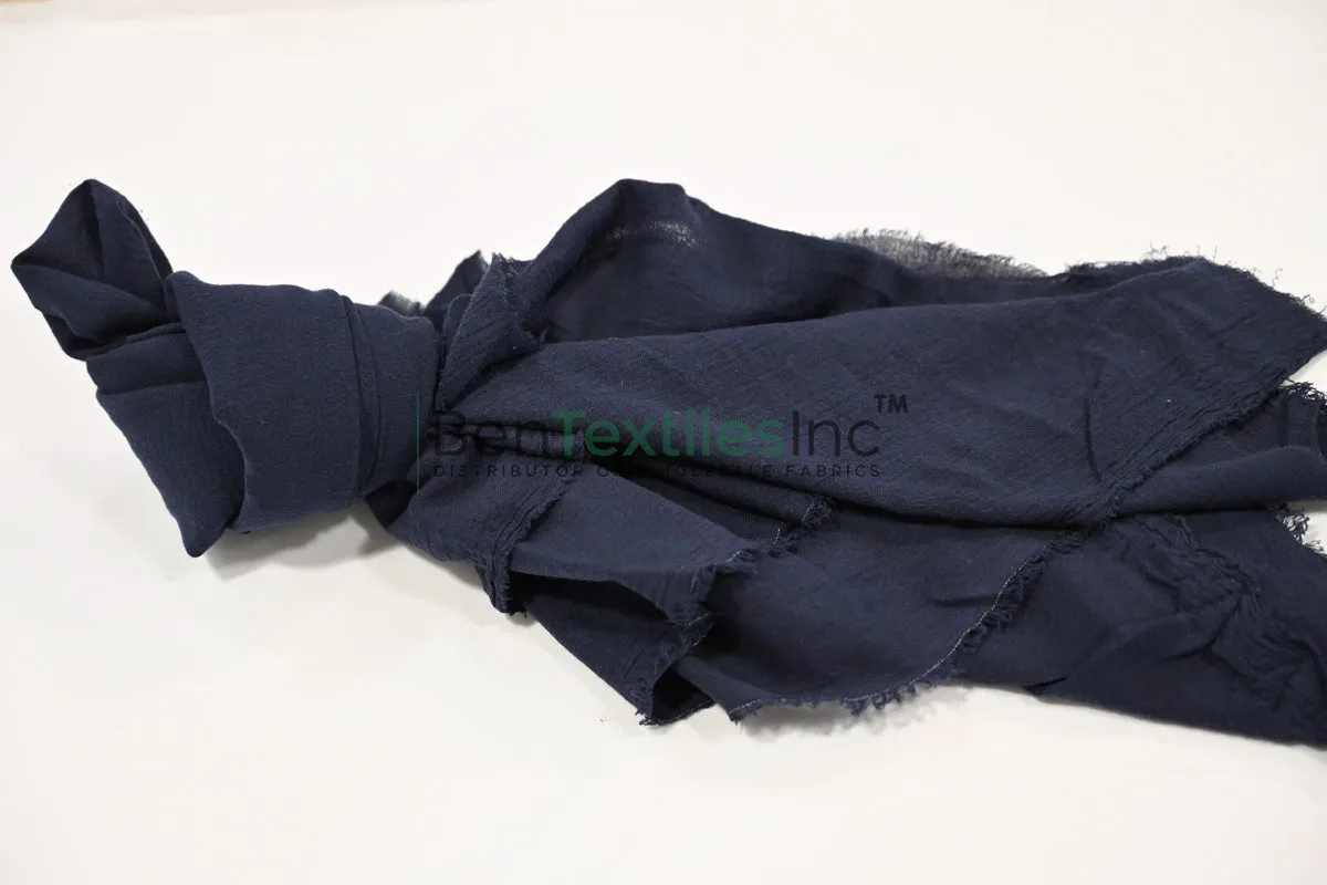 100% Cotton Gauze Fabric | Lightweight Muslin Fabric | 48" Wide