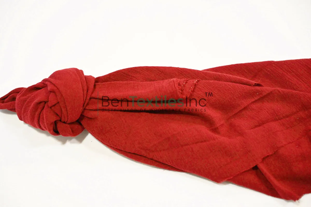 100% Cotton Gauze Fabric | Lightweight Muslin Fabric | 48" Wide