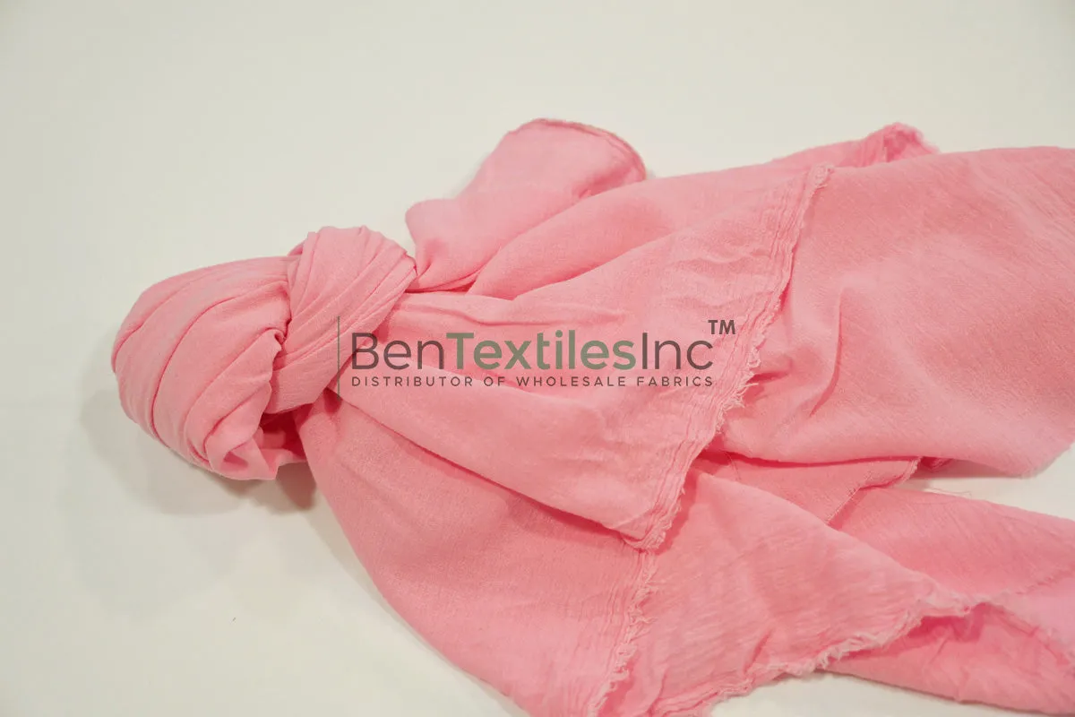 100% Cotton Gauze Fabric | Lightweight Muslin Fabric | 48" Wide