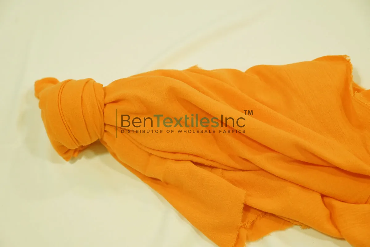 100% Cotton Gauze Fabric | Lightweight Muslin Fabric | 48" Wide