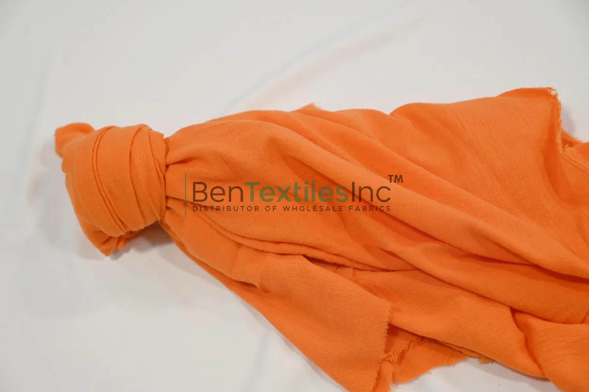 100% Cotton Gauze Fabric | Lightweight Muslin Fabric | 48" Wide