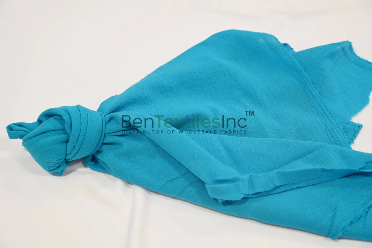 100% Cotton Gauze Fabric | Lightweight Muslin Fabric | 48" Wide