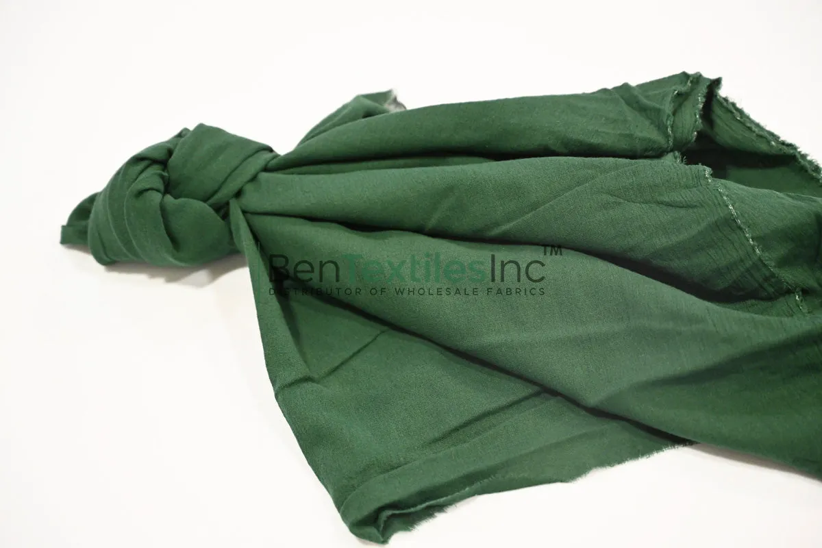 100% Cotton Gauze Fabric | Lightweight Muslin Fabric | 48" Wide