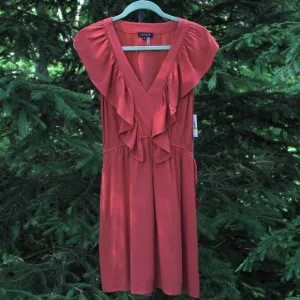 1.State NWT Gypsy Night Ruffled Sleeveless Dress Sz-S