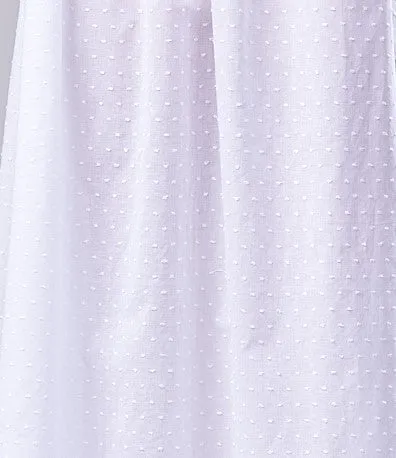 6503 Short gown w puffed sleeves
