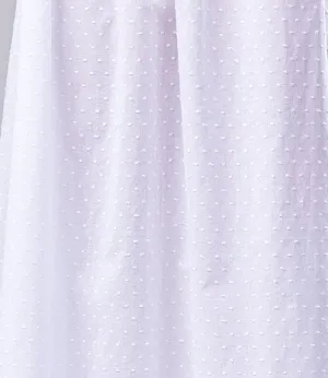 6503 Short gown w puffed sleeves