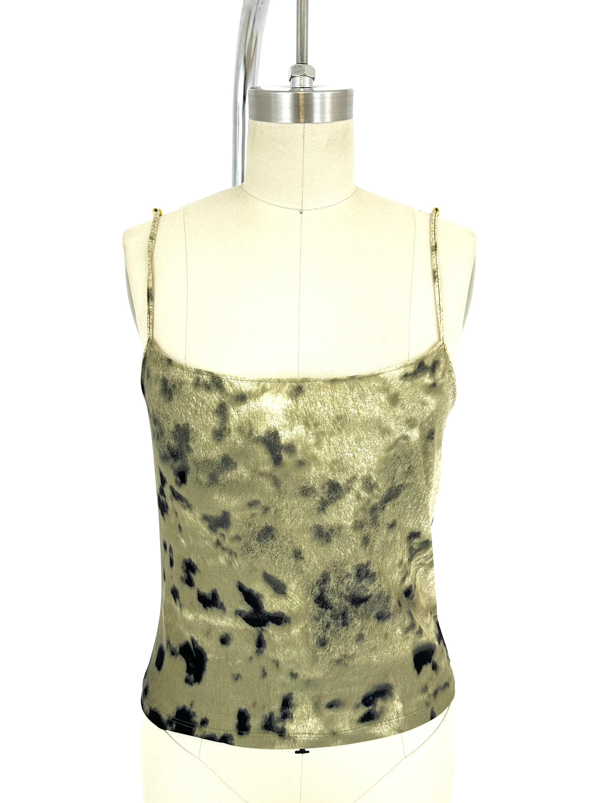 90s Roberto Cavalli Animal Print Camisole