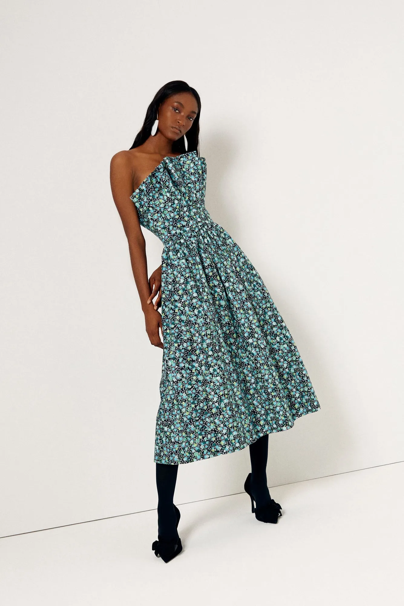 Abanico Dress in Jazmin Print