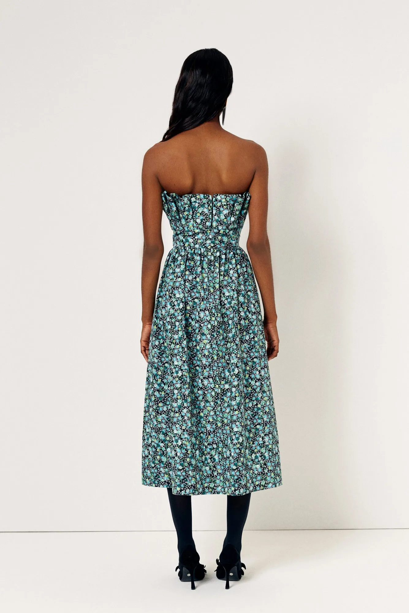 Abanico Dress in Jazmin Print