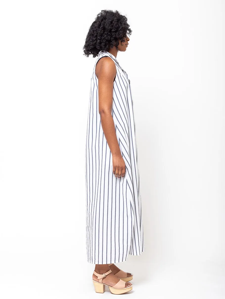 Abito Felice Dress - Navy Stripe