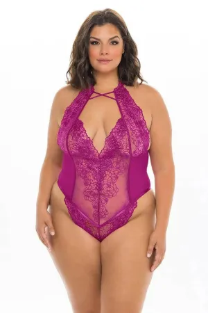 Abrielle Embroidered Teddy