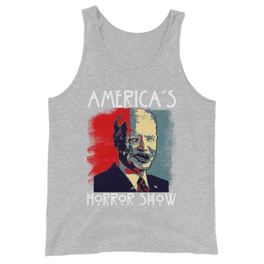 America’s Horror Show Unisex Tank Top