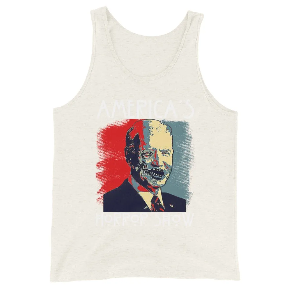 America’s Horror Show Unisex Tank Top