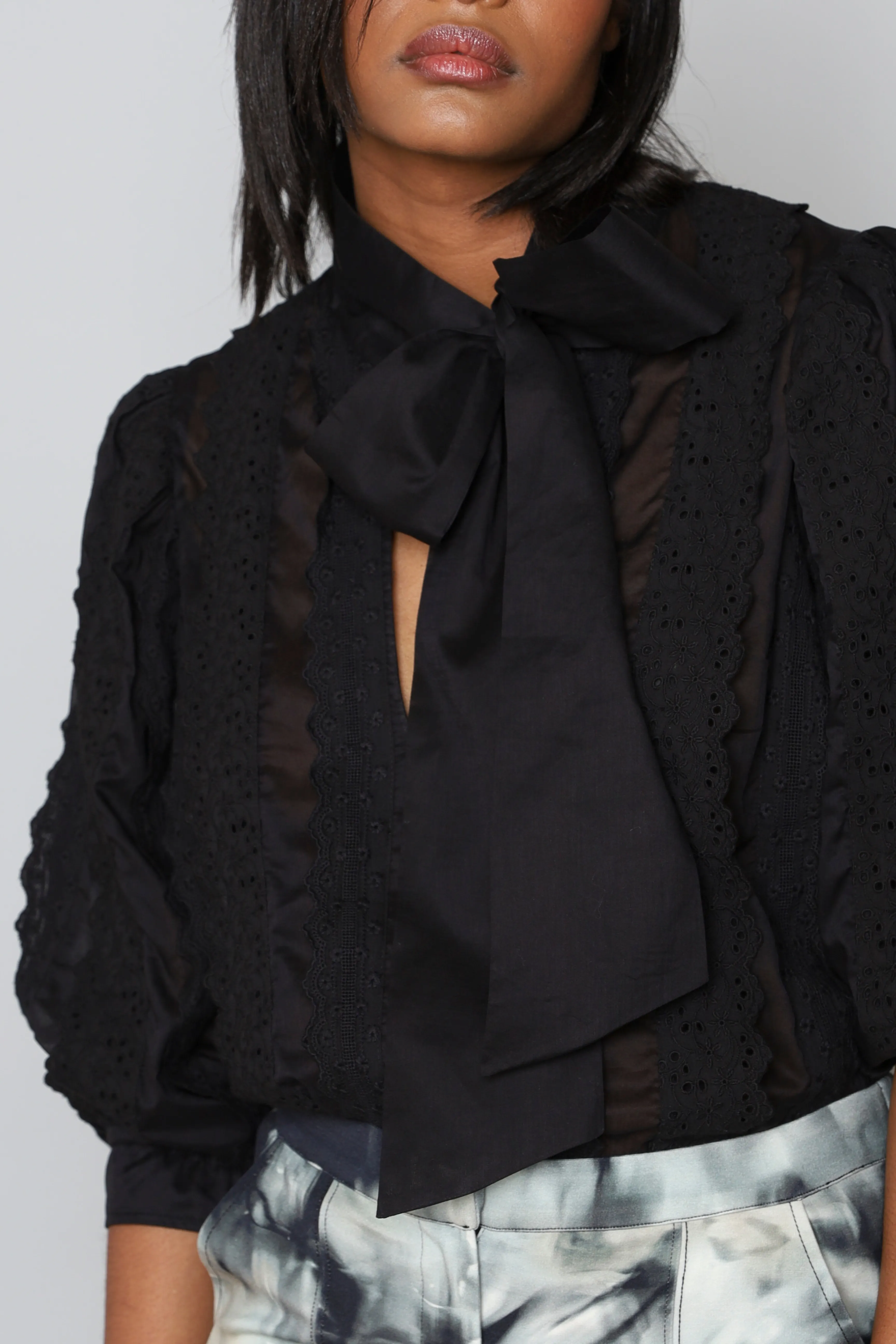 Applique Blouse