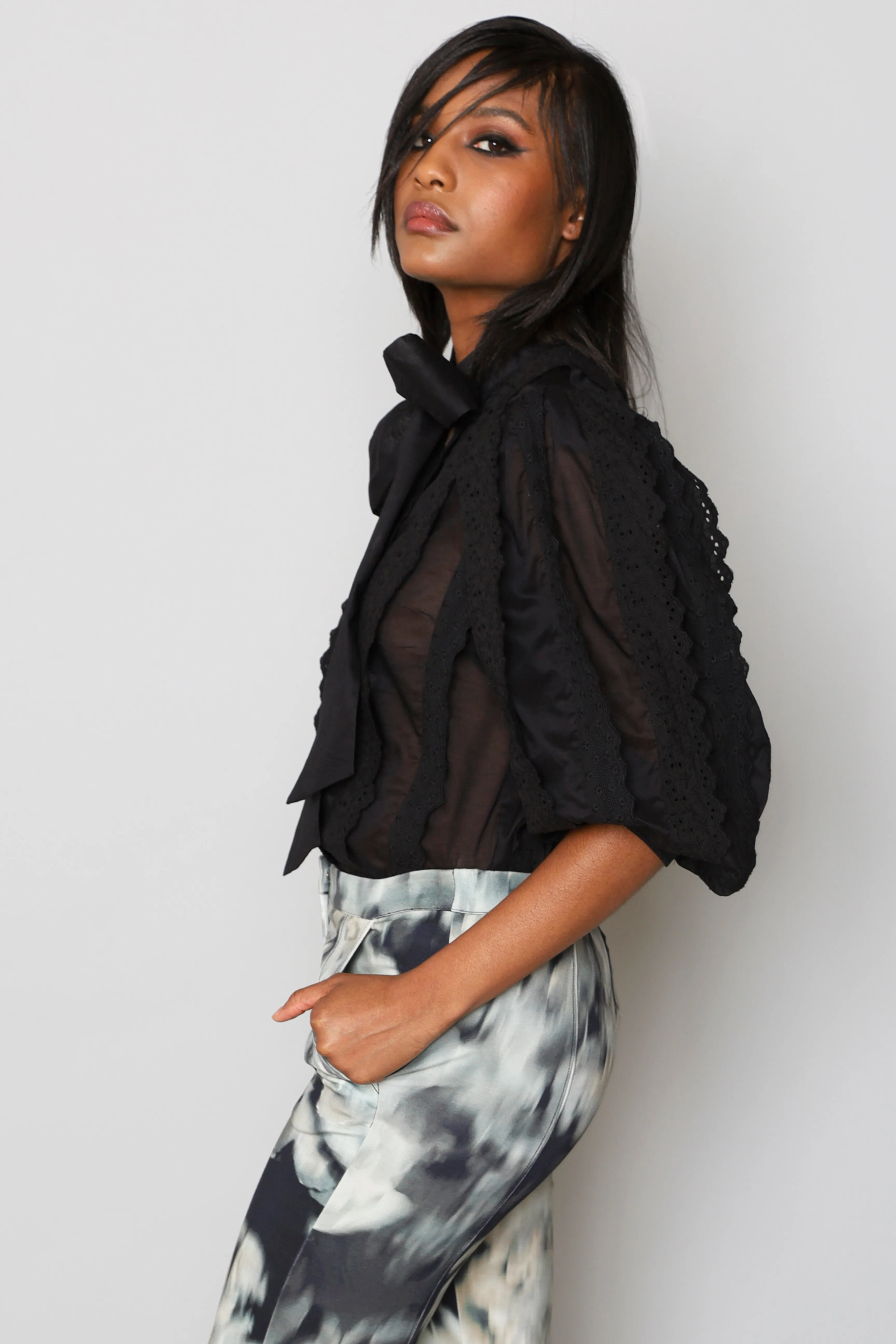 Applique Blouse