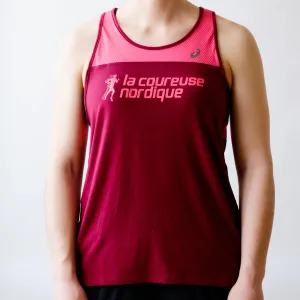 Asics - Loose Strappy Tank - Print - Femme