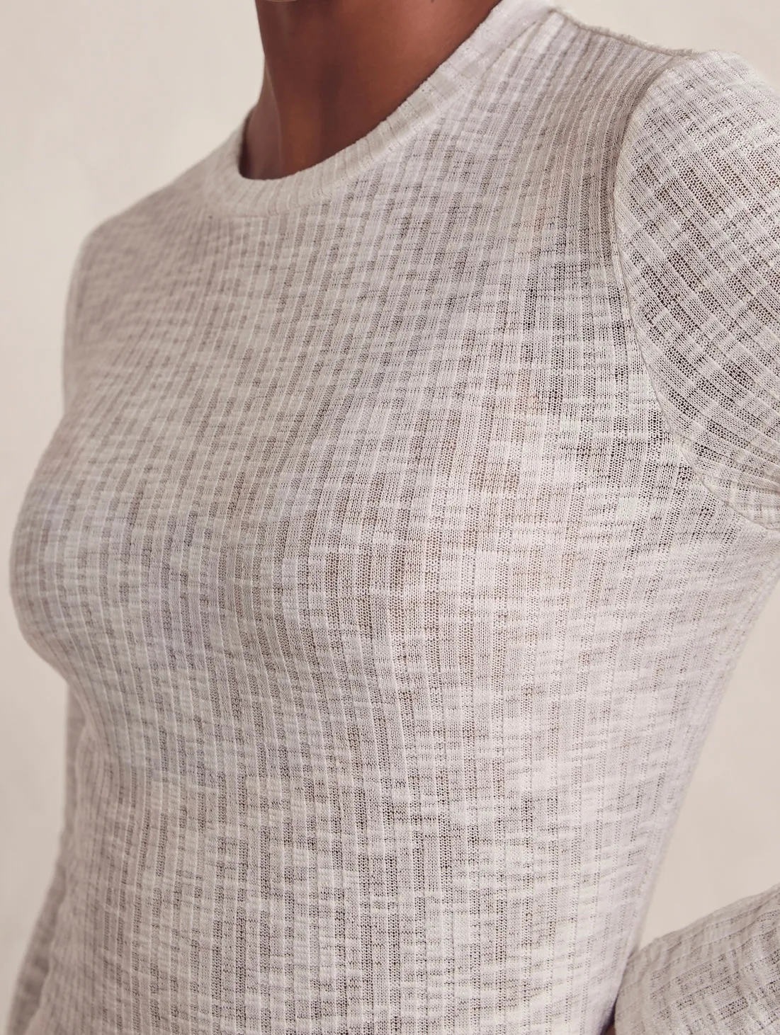 Aura Layering Top White