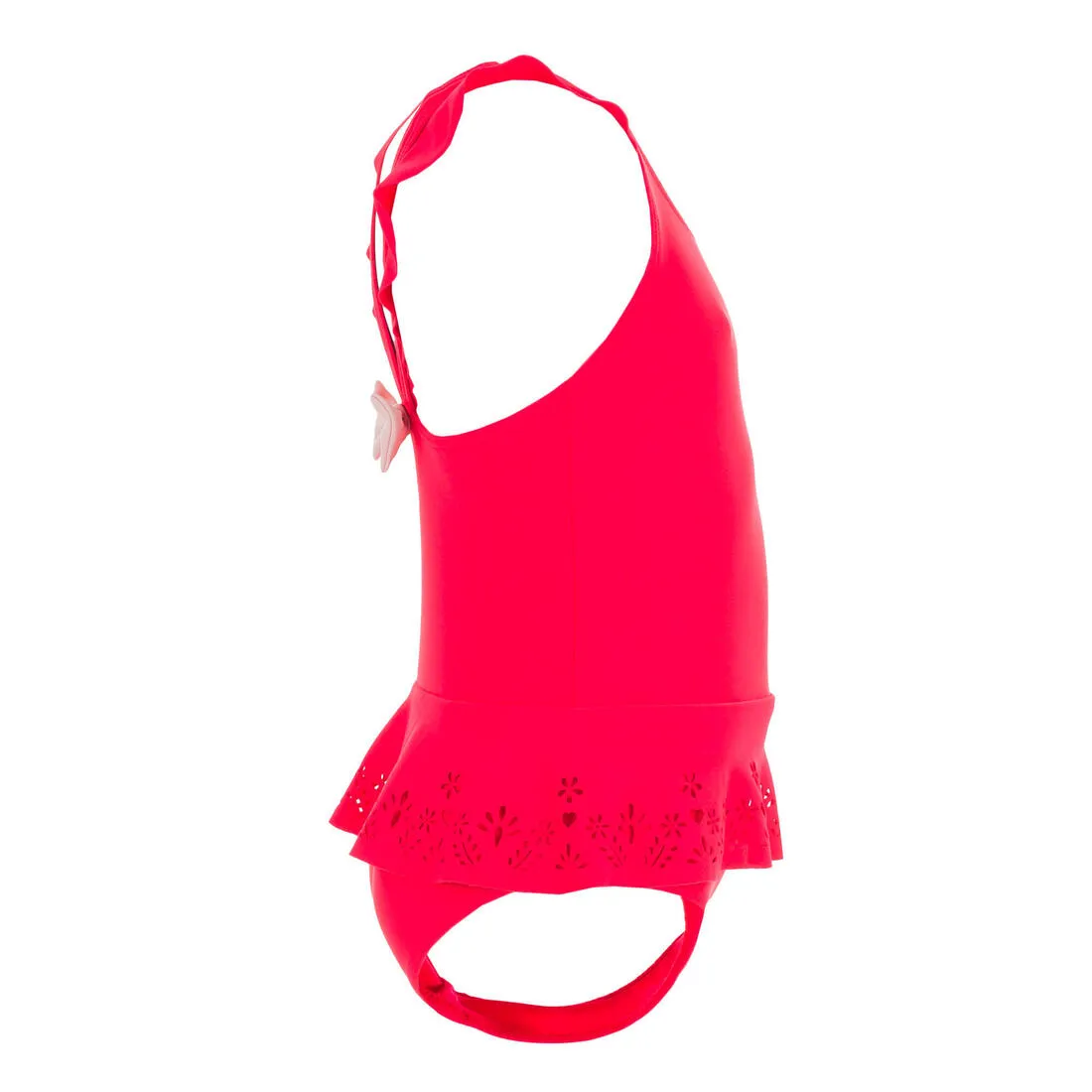 Baby Girl's 1-Piece Miniskirt Swimsuit  Pink and Blue Print