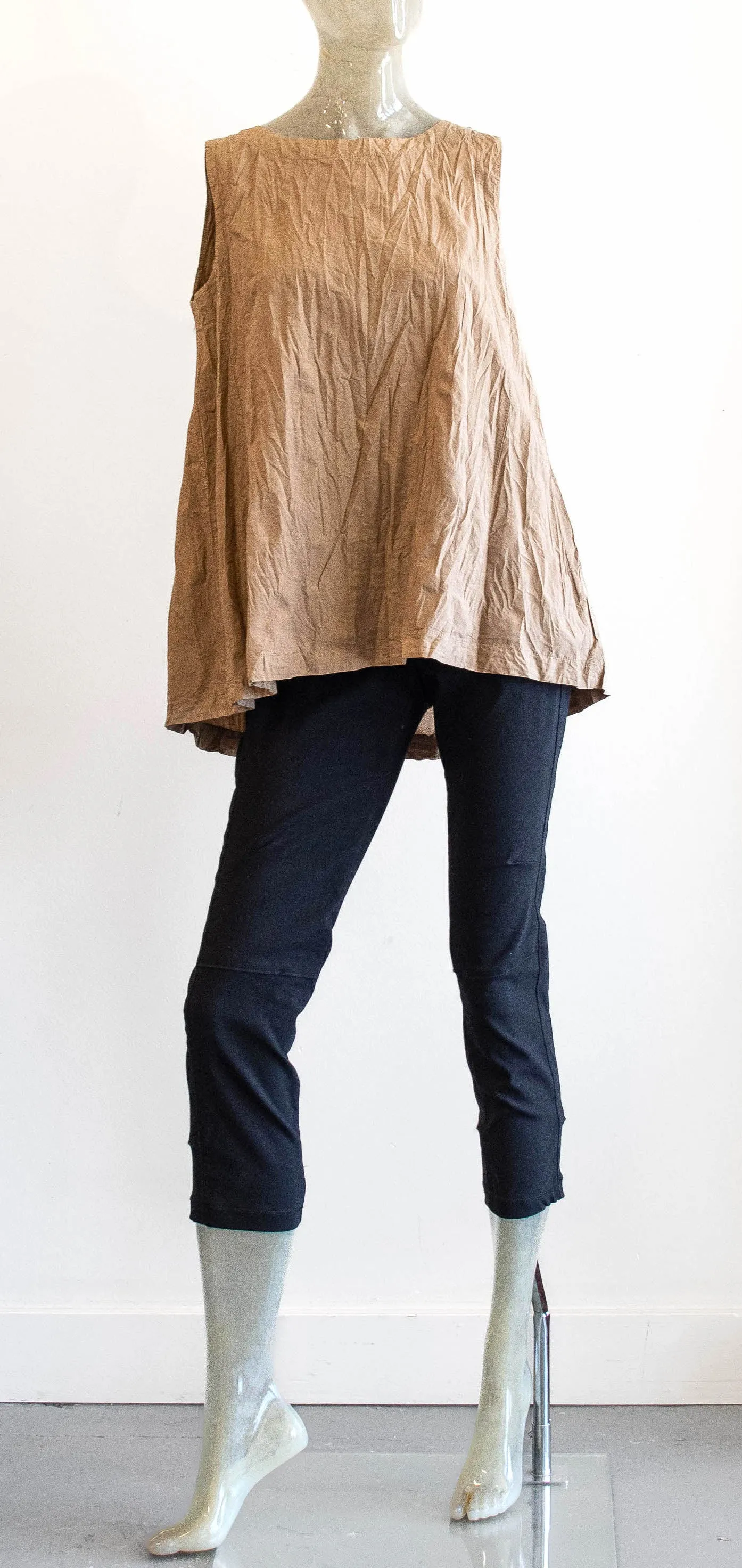 Baci Sleeveless Organic Cotton Blouse