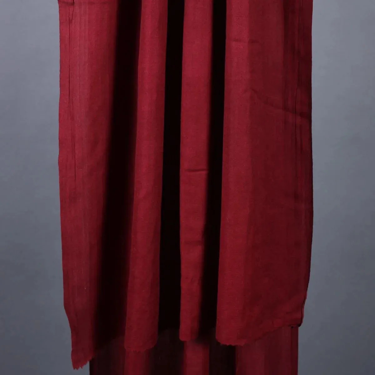 Barn Red GI Certified Handwoven Pashmina Stole