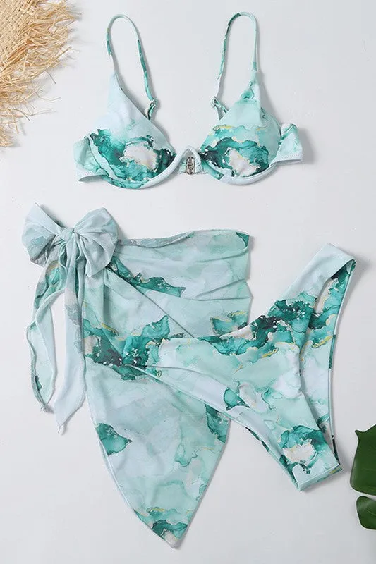 Beach Babe Whimsy Bikini Set