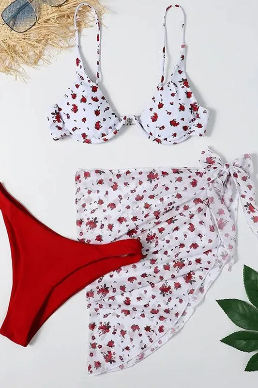 Beach Babe Whimsy Bikini Set