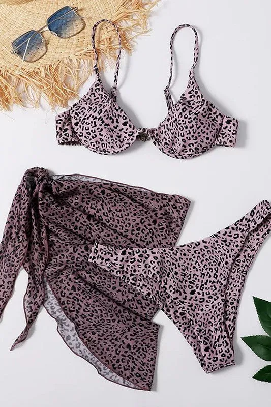 Beach Babe Whimsy Bikini Set