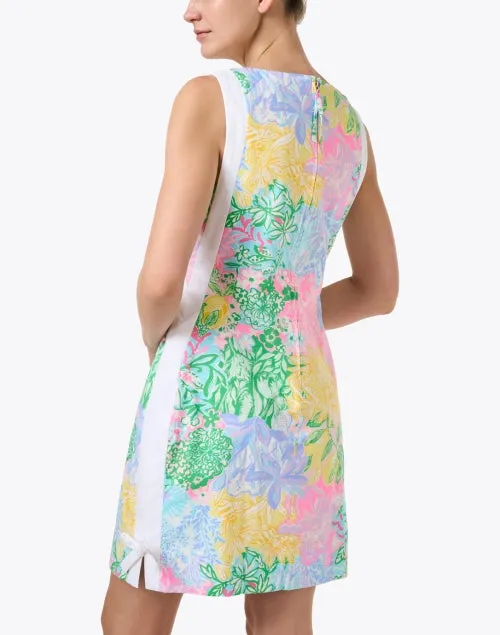 Beckler Multi Floral Print Shift Dress