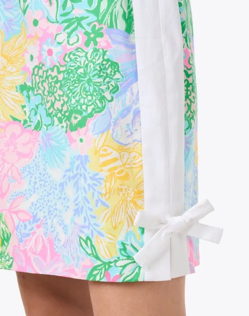 Beckler Multi Floral Print Shift Dress