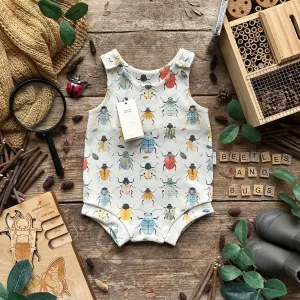 Beetles   Bugs Bloomer Romper