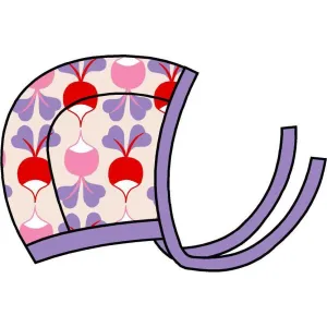 Big Radish - Sheer Pink Baby Hat