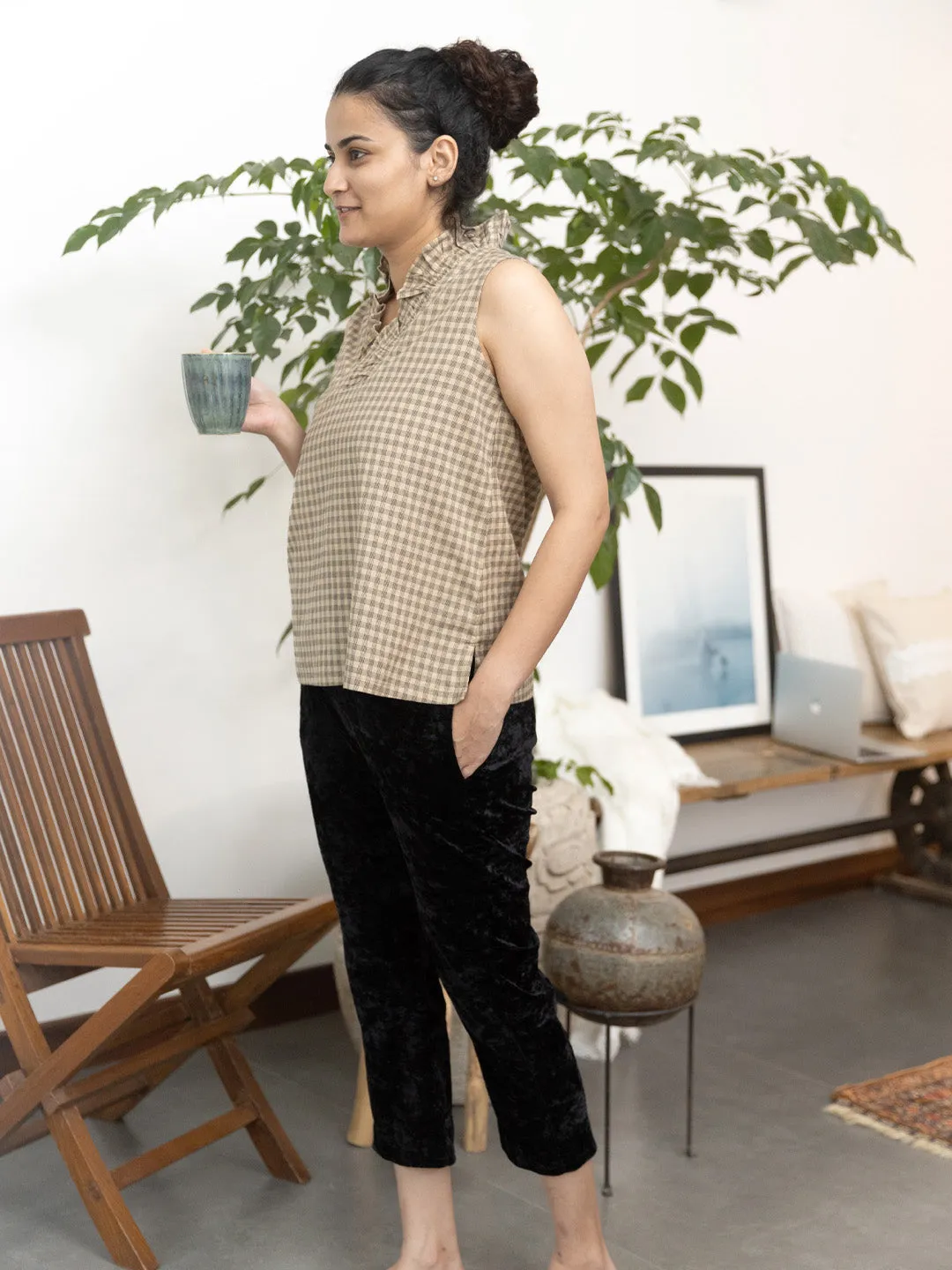 Biscoff Ruffle Top