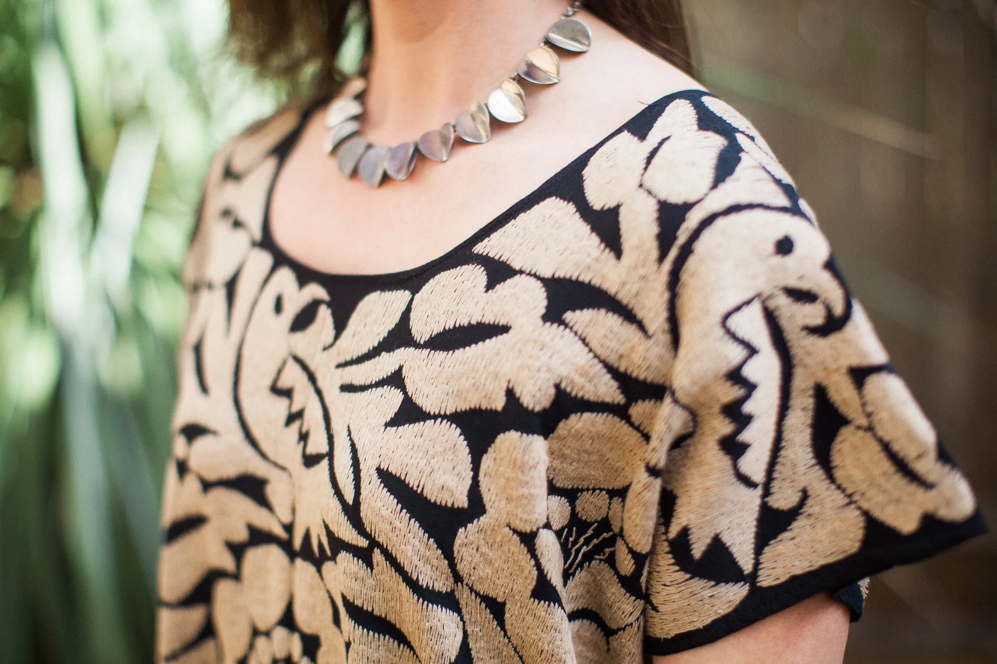 Black and Cream Tunic/Dress de Otomi