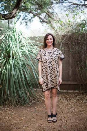 Black and Cream Tunic/Dress de Otomi