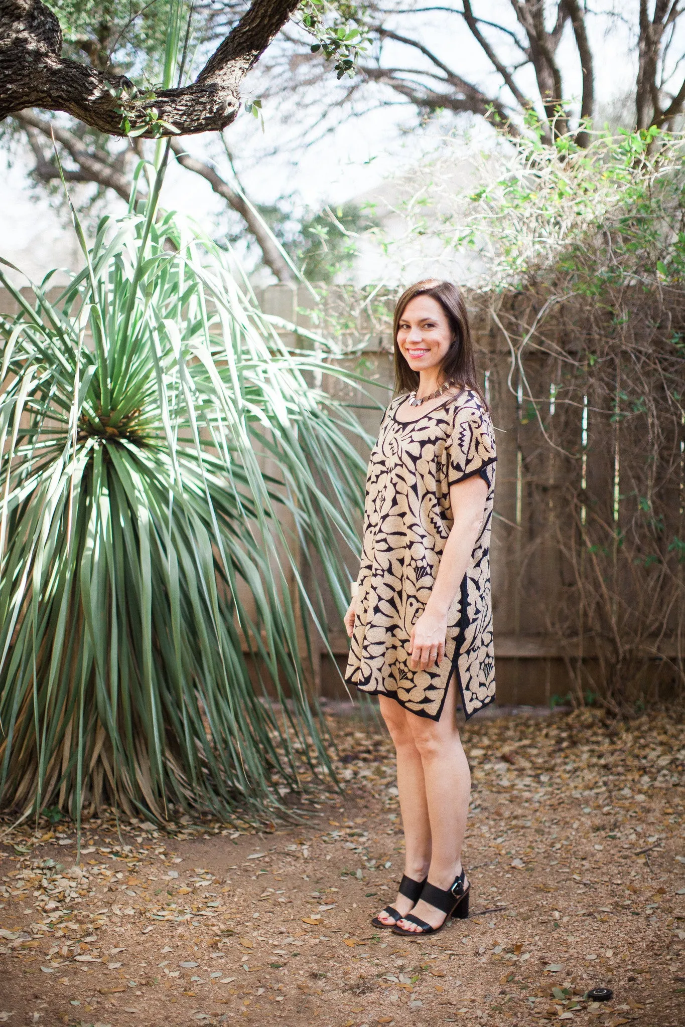 Black and Cream Tunic/Dress de Otomi