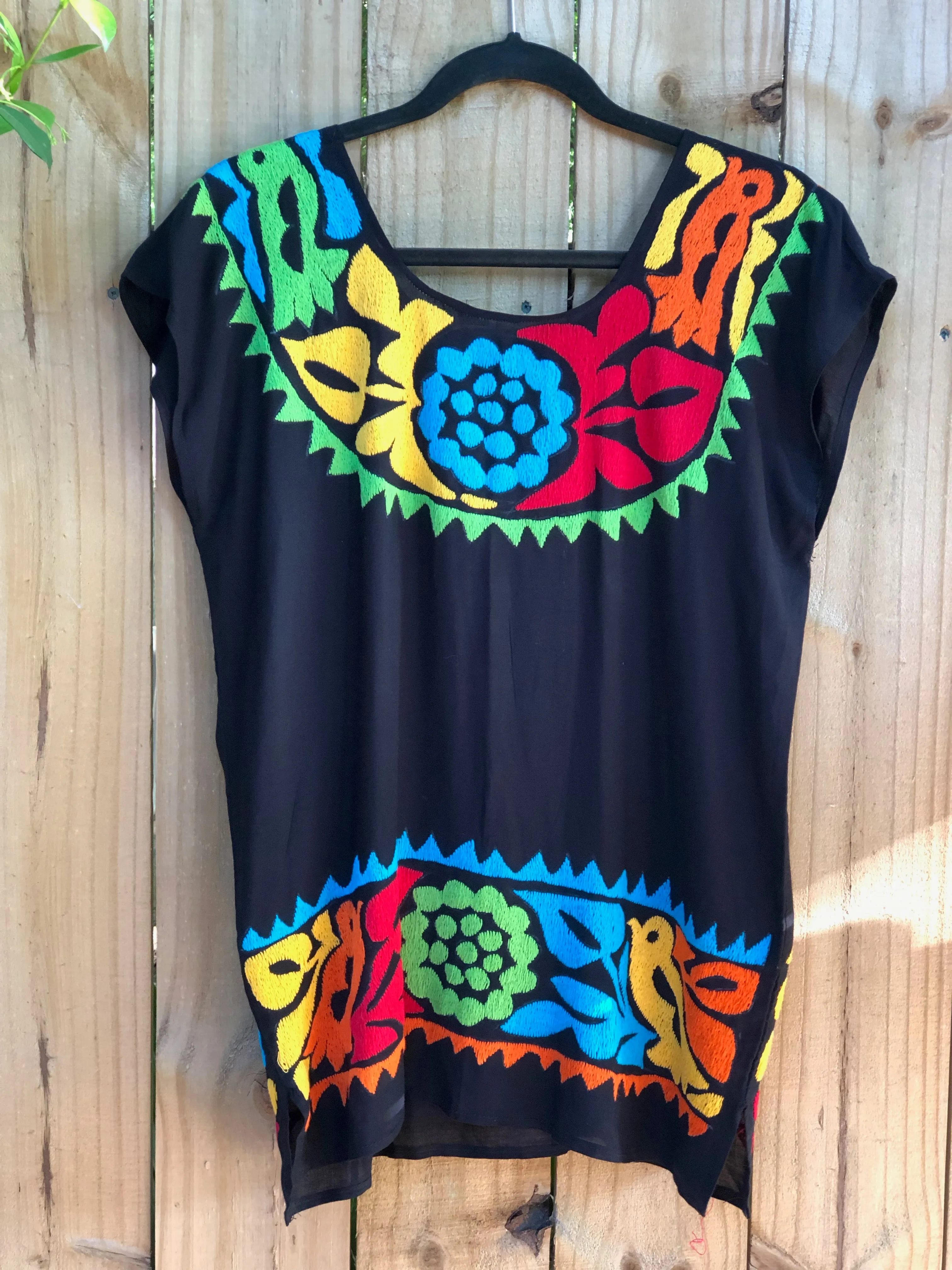 Black Blusa de Pajaro