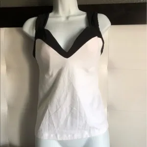Body By Victoria IPEX black Tank Self Bra cami 38D