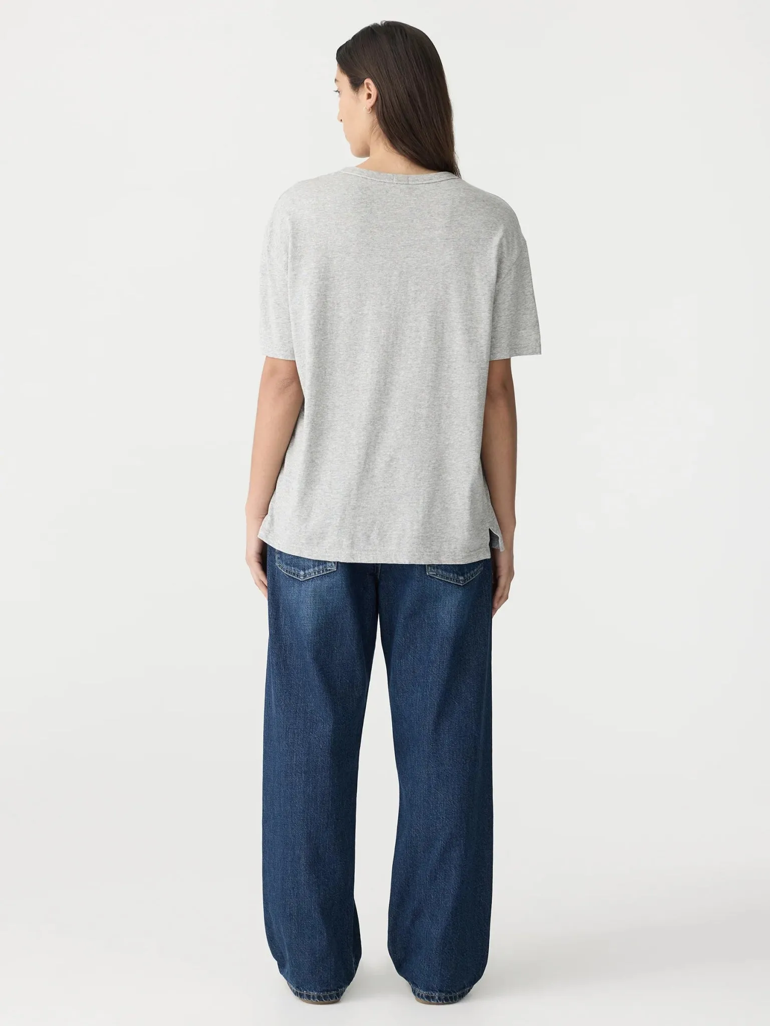 Boyfriend Heritage s/s t.shirt | Grey Marl