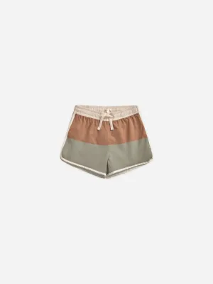 Boys Swim Trunks-Colour Block