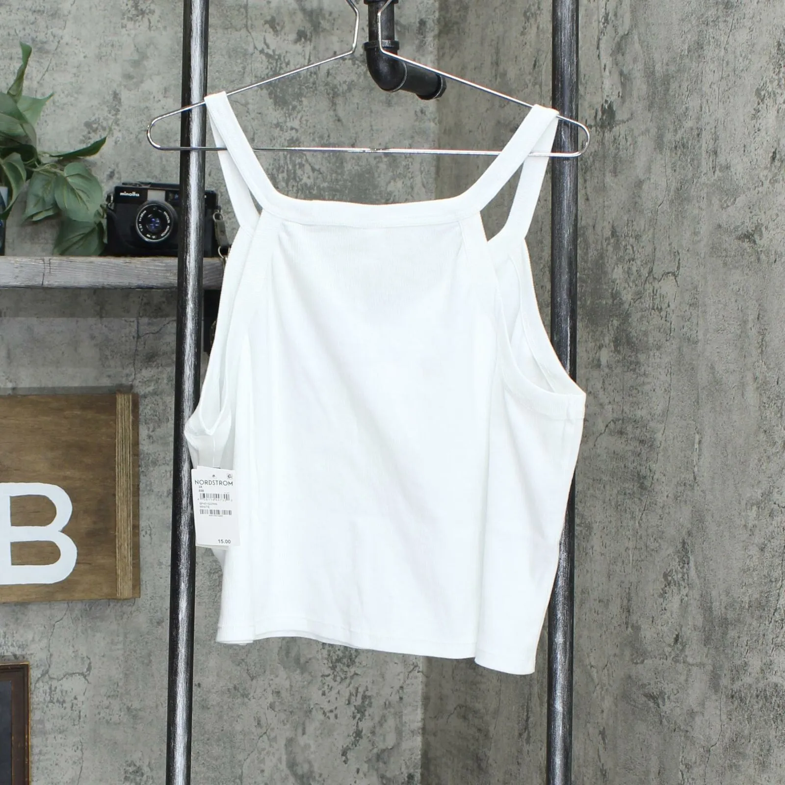 BP. Women's Plus Size V-Neck Rib Camisole Cami